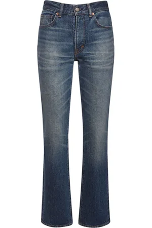 Tom Ford Jeans Rectos De Denim Lavados A La Piedra