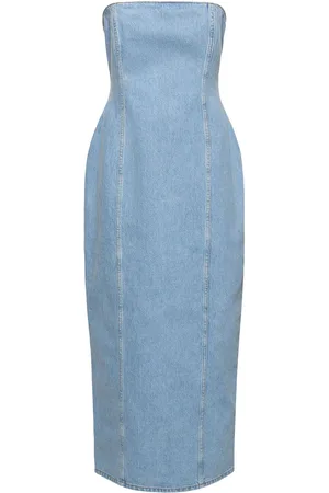 MAGDA BUTRYM Vestido De Denim De Algodón