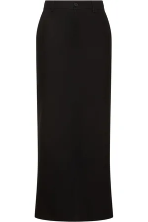 WARDROBE.NYC Falda Maxi De Drill De Algodón