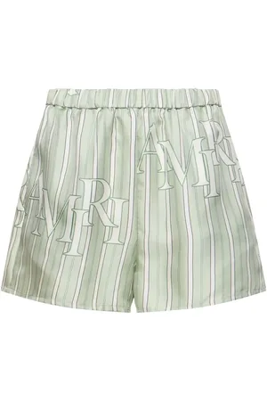 AMIRI Shorts De Satén De Seda