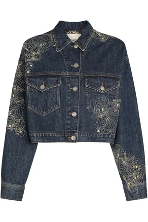 Isabel Marant Chaqueta De Denim Bordado