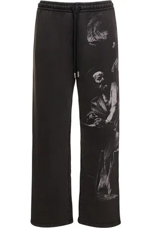 OFF-WHITE Pantalones De Algodón