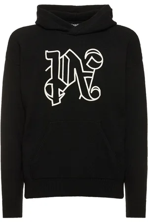 Palm Angels Sudadera De Lana Con Capucha