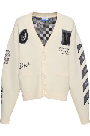 OFF-WHITE Cardigan Varsity De Lana