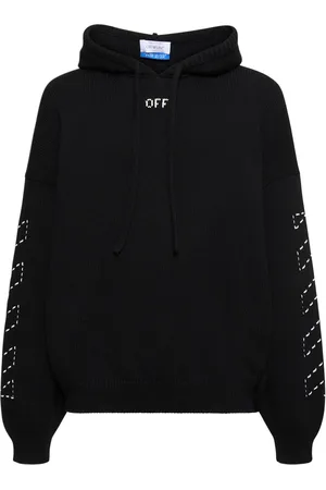 OFF-WHITE Sudadera De Punto De Algodón