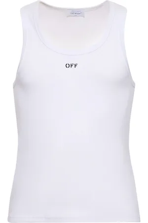 OFF-WHITE Tank Top De Algodón