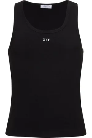 OFF-WHITE Tank Top De Algodón