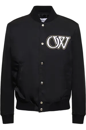 OFF-WHITE Chaqueta Varsity De Nylon