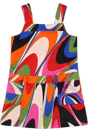Puccini Vestido De Algodón Estampado