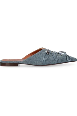 Acne Studios Mules De Denim 10mm