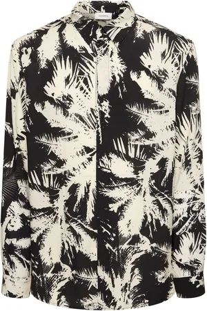 LANEUS Camisa De Viscosa Con Estampado