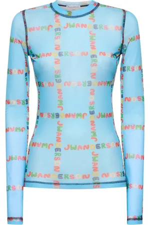 J.W.Anderson Top De Malla Con Mangas Largas