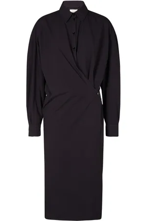 LEMAIRE Vestido Midi De Algodón