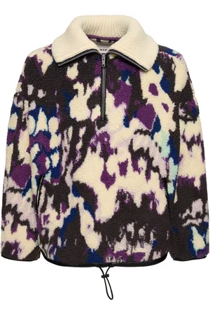 Isabel Marant Chaqueta Polar De Techno Con Media Cremallera