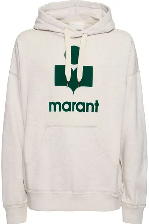 Isabel Marant Sudadera De Algodón Flocado Con Capucha