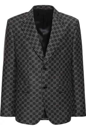 Gucci Blazer De Lana Cepillada