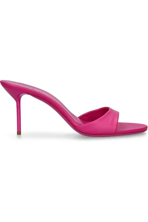 PARIS TEXAS Zapatos Mules De Piel 70mm
