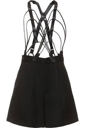 NOIR KEI NINOMIYA Jumpsuit De Gabardina De Lana Con Tirantes