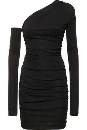 The Andamane Vestido Midi De Jersey Drapeado Stretch