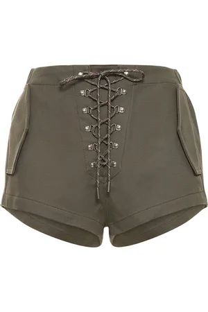DION LEE Shorts De Algodón Stretch