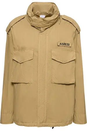 Aspesi Chaqueta De Popelina Con Capucha Plegable
