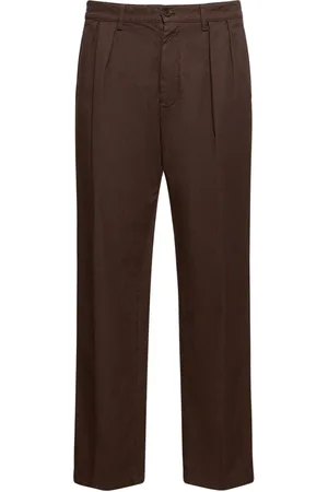 Aspesi Pantalones De Lino Y Algodón