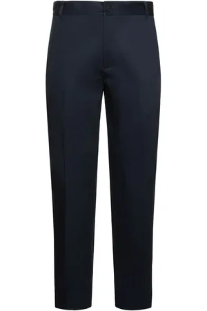 Maison Kitsuné Pantalones Chinos De Algodón