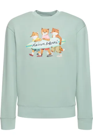 Maison Kitsuné Sudadera De Algodón