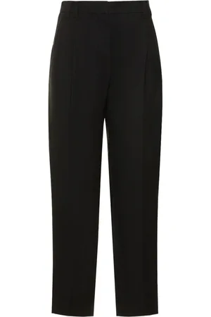 Brunello Cucinelli Pantalones Rectos De Sarga