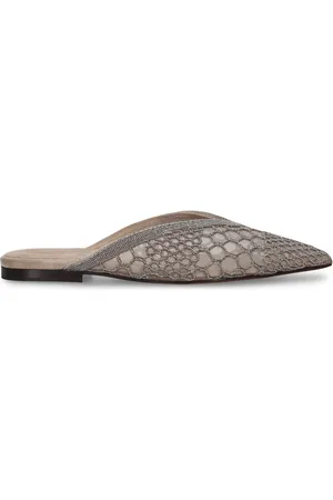 Brunello Cucinelli Mules Planos 10mm