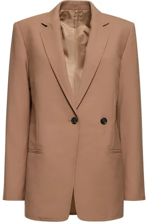 Helmut Lang Blazer De Mezcla De Lana