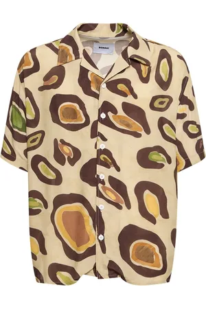 BONSAI Camisa Oversize De Viscosa Estampada
