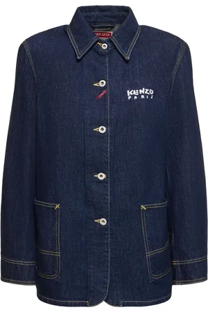 Kenzo Chaqueta De Denim De Algodón