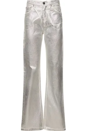 ROTATE Pantalones De Denim Recubiertos