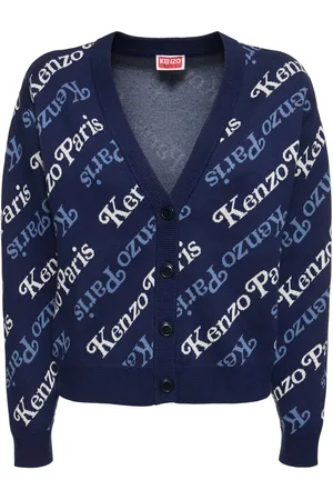 Kenzo Cárdigan De Algodón Y Lana