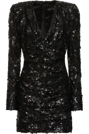 ROTATE Vestido Corto Con Lentejuelas