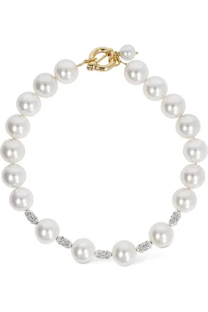 Timeless Pearly Gargantilla Con Perlas Y Cristales