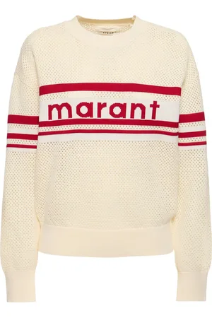 Marant Etoile Suéter De Algodón Con Logo