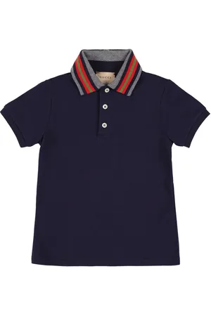 Gucci Camisa Polo De Algodón Piqué