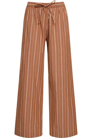 MATTEAU Pantalones De Lino Y Algodón
