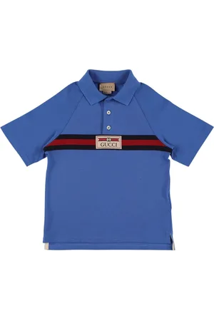 Gucci Camisa Polo De Algodón Piqué