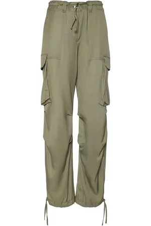 Golden Goose Pantalones Anchos De Viscosa