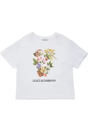Dolce & Gabbana Camiseta De Jersey De Algodón Estampada