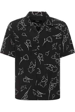 THEORY Camisa De Lyocell De Manga Corta