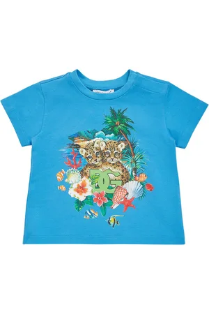 Dolce & Gabbana Camiseta De Jersey De Algodón Estampada