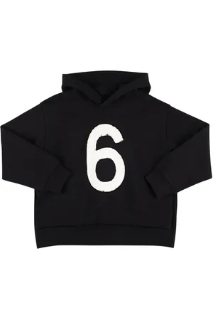 Maison Margiela Sudadera De Algodón Con Logo