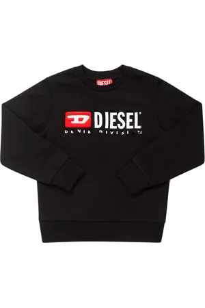 Diesel Sudadera De Algodón Con Logo