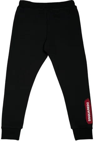 Dsquared2 Pantalones Deportivos De Algodón Estampados