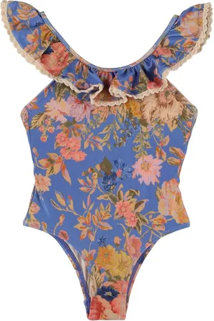 ZIMMERMANN Bañador De Lycra Con Estampado