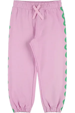 Stella McCartney Pantalones Deportivos De Algodón Con Estampado